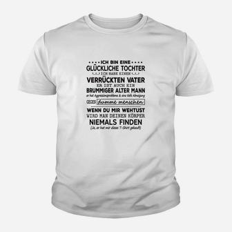 Ich Bin Ein Glucklicher Tochter- Kinder T-Shirt - Seseable