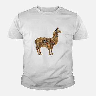 Inca Textiles Llama Shirts Llama Funny Shirts Kid T-Shirt - Seseable