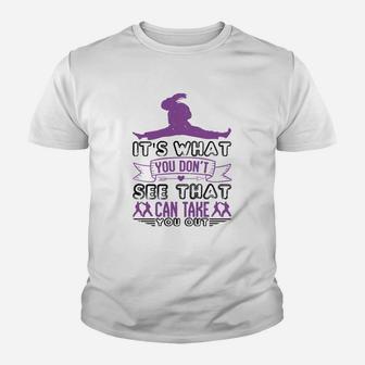 Its What You Dont See That Can Take You Out Kid T-Shirt - Seseable