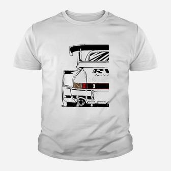 Japanese Automotive Retro Race Men Vintage Tuning Car Kid T-Shirt - Seseable