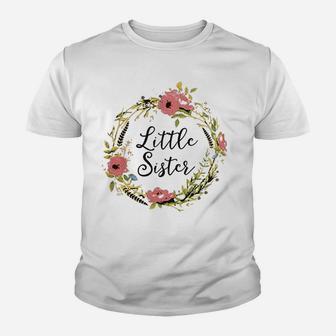 Little Sister Big Sister Matching Outfits Kid T-Shirt - Seseable