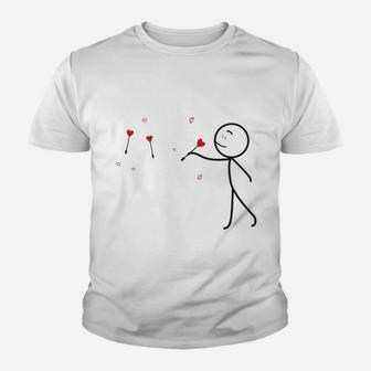 Love You Madly Couples Husband Gifts For Valentines Day Kid T-Shirt - Seseable