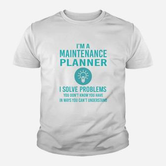 Maintenance Planner Kid T-Shirt - Seseable