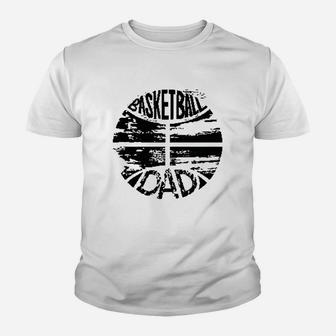 Men Basketball Gifts For Dad Fathers Day Kid T-Shirt - Seseable