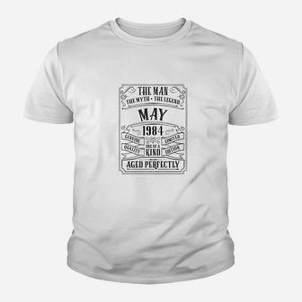 Mens 35th Birthday May Dad Uncle Gifts For 35 Year Old Men Kid T-Shirt - Seseable