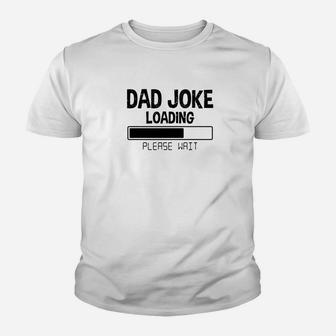 Mens Dad Joke Loading Meter Comedy Premium Kid T-Shirt - Seseable