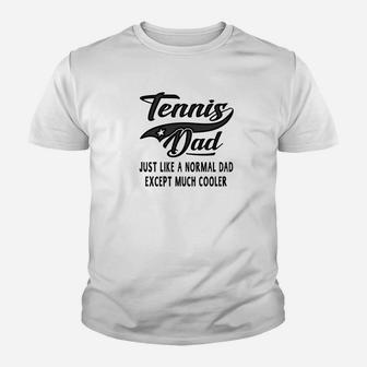 Mens Mens Tennis Dad Fathers Day Gift Father Men Tennis Kid T-Shirt - Seseable