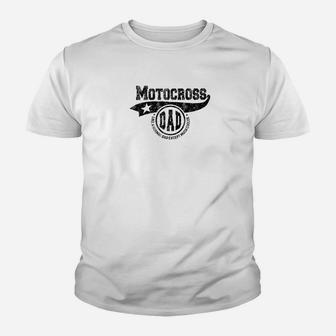 Mens Motocross Dad Fathers Day Gift Father Sport Men Kid T-Shirt - Seseable
