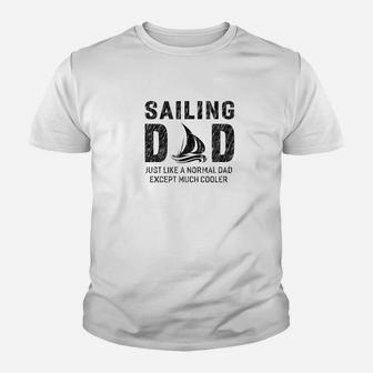 Mens Sailing Dad Gifts For Father Men Kid T-Shirt - Seseable