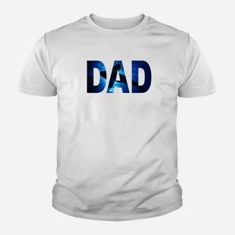 Mens Shark Shirt For Fathers Day Diver Dad Ocean Scuba Diving Premium Kid T-Shirt - Seseable