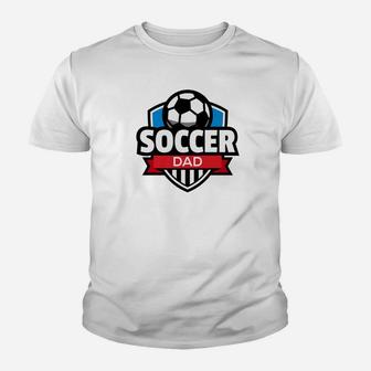 Mens Soccer Dad Fathers Day Mens Gif Premium Kid T-Shirt - Seseable