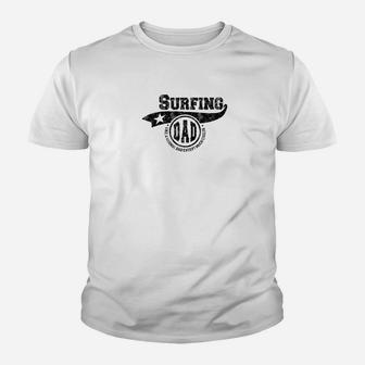 Mens Surfing Dad Fathers Day Gift Father Sport Men Kid T-Shirt - Seseable