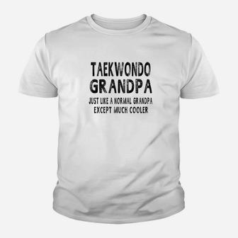 Mens Taekwondo Grandpa Fathers Day Gifts Grandpa Mens Kid T-Shirt - Seseable