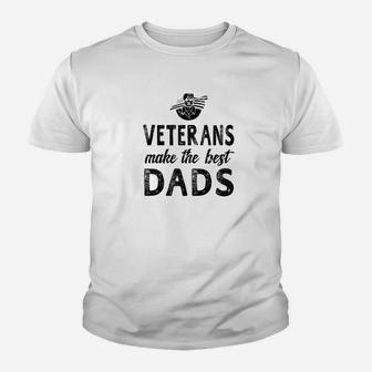 Mens Veterans Make The Best Dads Veteran Dad Men Gifts Kid T-Shirt | Seseable FR