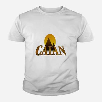 Modern Settlers Of Catan Kid T-Shirt - Seseable