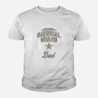 National Guard Dad For Men Kid T-Shirt - Seseable