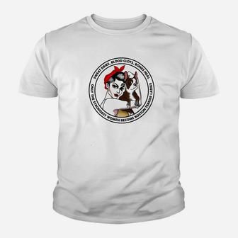 Only The Strongest Women Become Boston Terrier Kid T-Shirt - Seseable