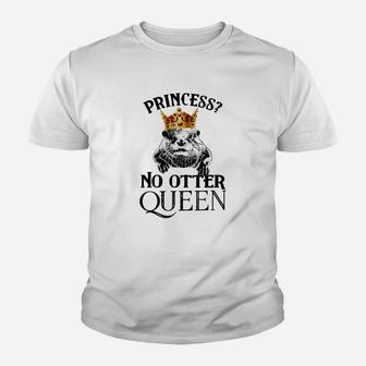 Otter Queen Kid T-Shirt - Seseable