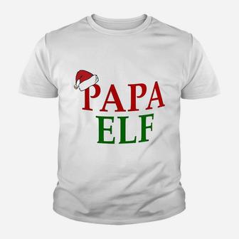 Papa Elf Kid T-Shirt - Seseable