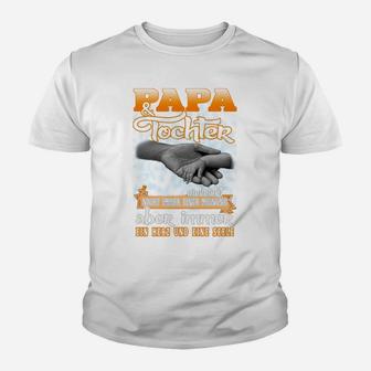 Papa & Tochter Hand in Hand Kinder Tshirt – Motiv für Liebe und Stärke - Seseable