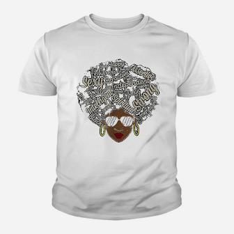 Powerful Roots Black History Month African I Love My Roots Kid T-Shirt - Seseable