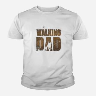 Premium Walking Dad Fathers Day Gift Funny Dad Kid T-Shirt | Seseable CA
