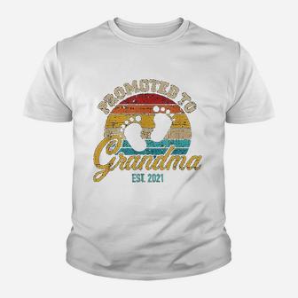 Promoted To Grandma 2021 Vintage Kid T-Shirt | Seseable FR