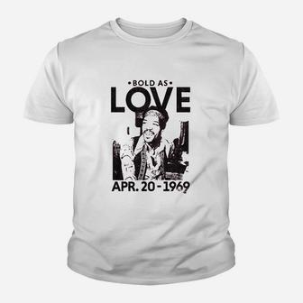 Psychedelic Musical Bold Love Vintage Kid T-Shirt - Seseable