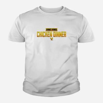 Pubg Winner Winner Chicken Dinner Kid T-Shirt - Seseable