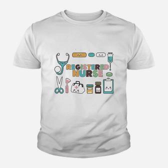 Registered Nurse Rn Stuffs Kid T-Shirt - Seseable