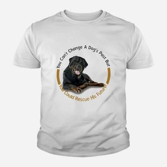 Rescue A Rottweilers Future Dog Lovers Kid T-Shirt - Seseable