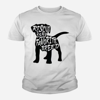 Rescue Dog Rescue Animals Kid T-Shirt - Seseable
