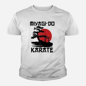 Retro Vintage Miyagi Do Karate Life Bonsai Tree Martial Arts Kid T-Shirt | Seseable UK