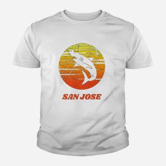 Retro Vintage San Jose Kid T-Shirt - Seseable