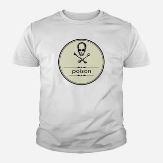 Schädelgiftgeschenk Totenkopf Halloween Shirt Kinder T-Shirt - Seseable