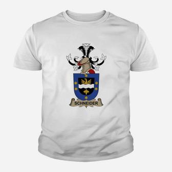 Schneider Coat Of Arms Austrian Family Crests Austrian Family Crests Kid T-Shirt - Seseable