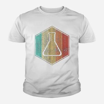 Science Chemistry Scientist Teacher Retro Vintage Kid T-Shirt - Seseable