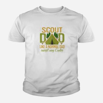 Scout Dad Cub Leader Boy Camping Scouting Gift Men Kid T-Shirt - Seseable
