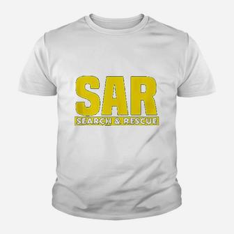 Search Rescue Crew Sar Emergency Response Team Uniform Kid T-Shirt - Seseable
