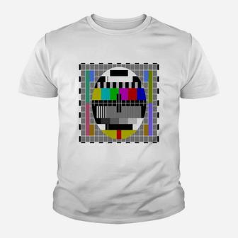 Sheldon Tv Test Pattern Purple T-shirt Kid T-Shirt - Seseable