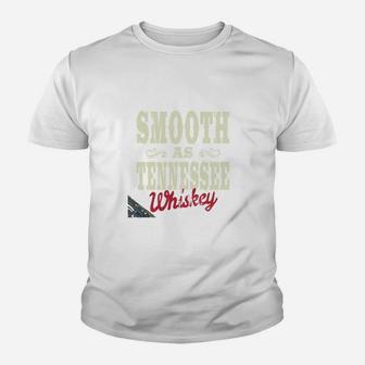 Smooth As Tennessee Whiskey Mens Kid T-Shirt - Seseable