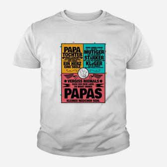 Stolzer Papa Kinder Tshirt, Töchter Spruchmotiv für Väter - Seseable