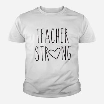 Teachers Day Teacher Strong ideas Kid T-Shirt