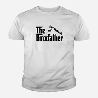 The Bmx Father Funny Bike Racing Dad Kid T-Shirt - Seseable