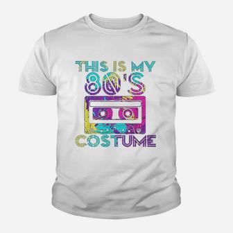 This Is My 80s Costume 80's Party Cassette Tape Kid T-Shirt - Seseable