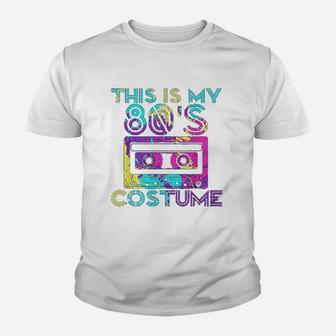 This Is My 80s Costume 80's Party Cassette Tape Kid T-Shirt - Seseable