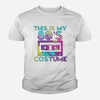 This Is My 80s Costume 80s Party Cassette Tape Kid T-Shirt - Seseable
