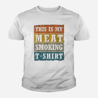 This Is My Meat Vintage Retro Bbq Kid T-Shirt - Seseable