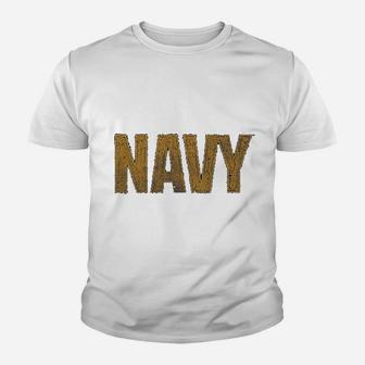 Us Navy Distressed Kid T-Shirt - Seseable