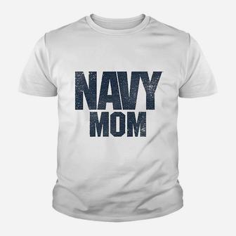 Basic Us Navy Mom Gift For Happy Mothers Day Kid T-Shirt - Seseable